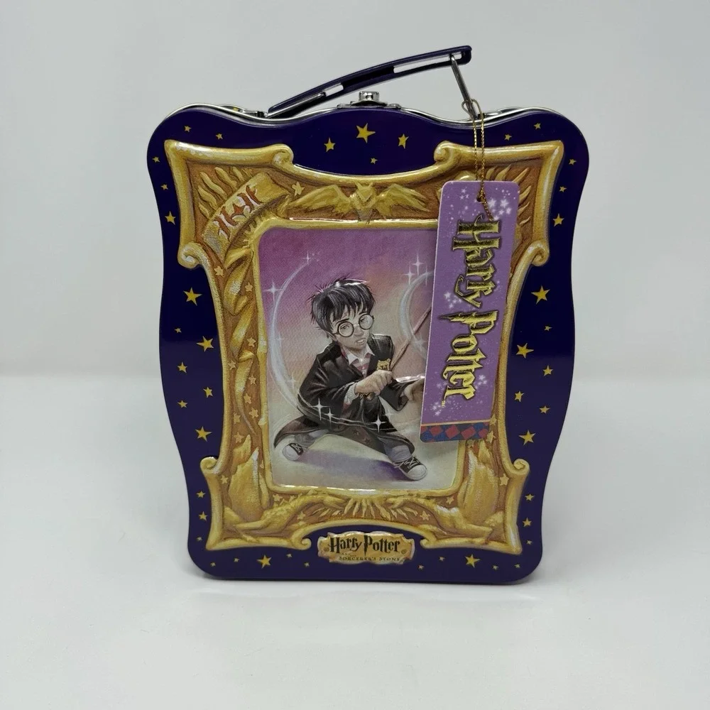 NWT Vintage 2000 Harry Potter and The Sorcerer's Stone Tin‎ Lunchbox